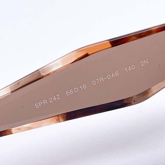 NEW PRADA PR24ZS 07R0A6 WOMEN PRADA BROWN SUNGLASSES SPR 24Z NEW PR24ZSF main image 5